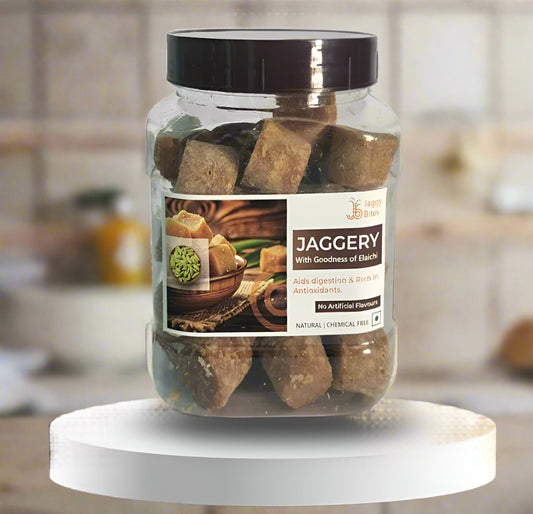 Jaggery Cubes with the Goodness of Elaichi (450g)